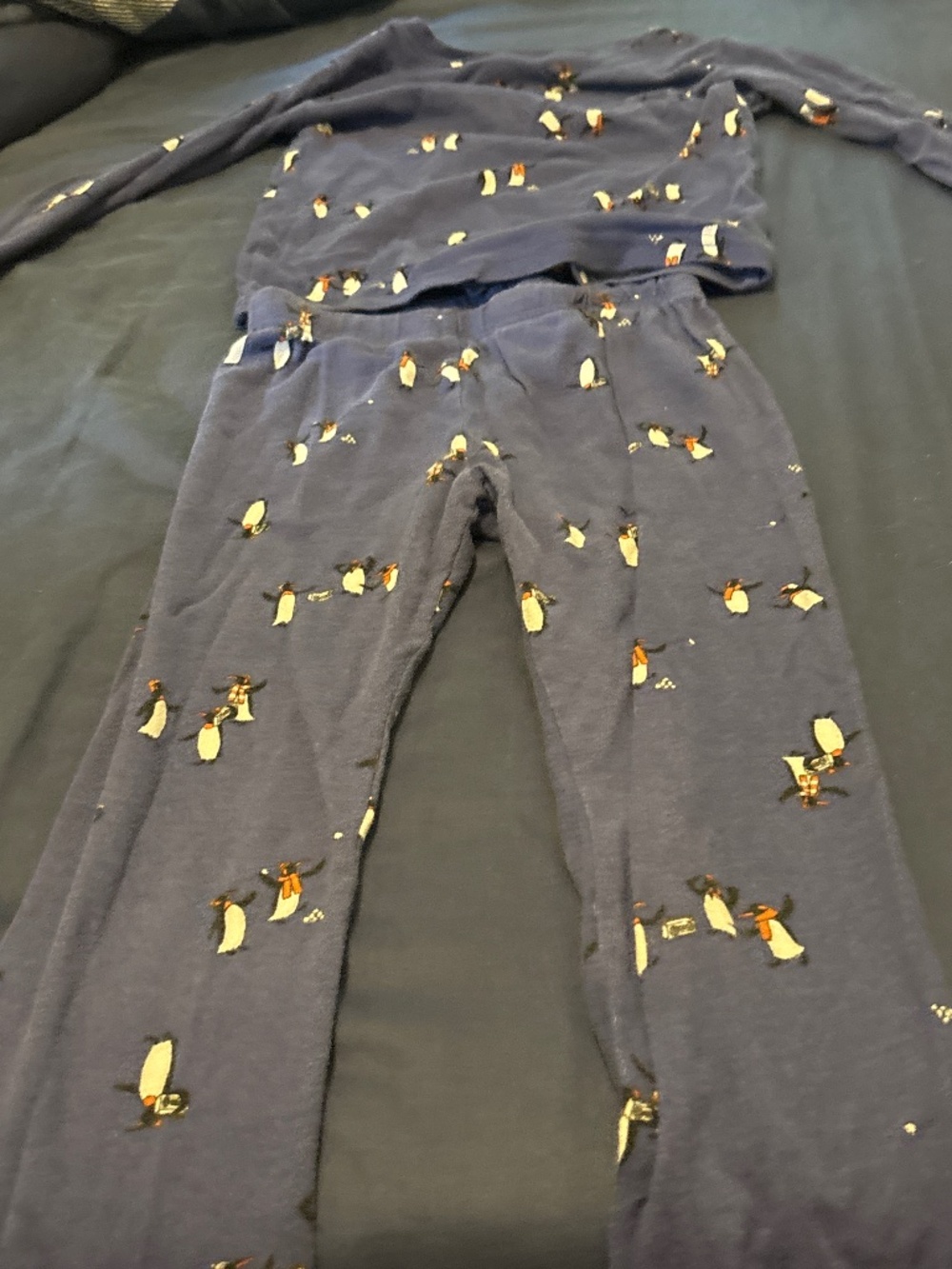 Carter’s Kids Size 6 Penguin and Ski Pajamas - 2 Pair